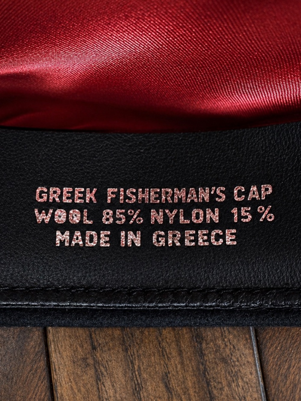 Dorfman Pacific Scala Breton Fisherman Cap Black Wool 6 7/8 NWT - Picture 6 of 6